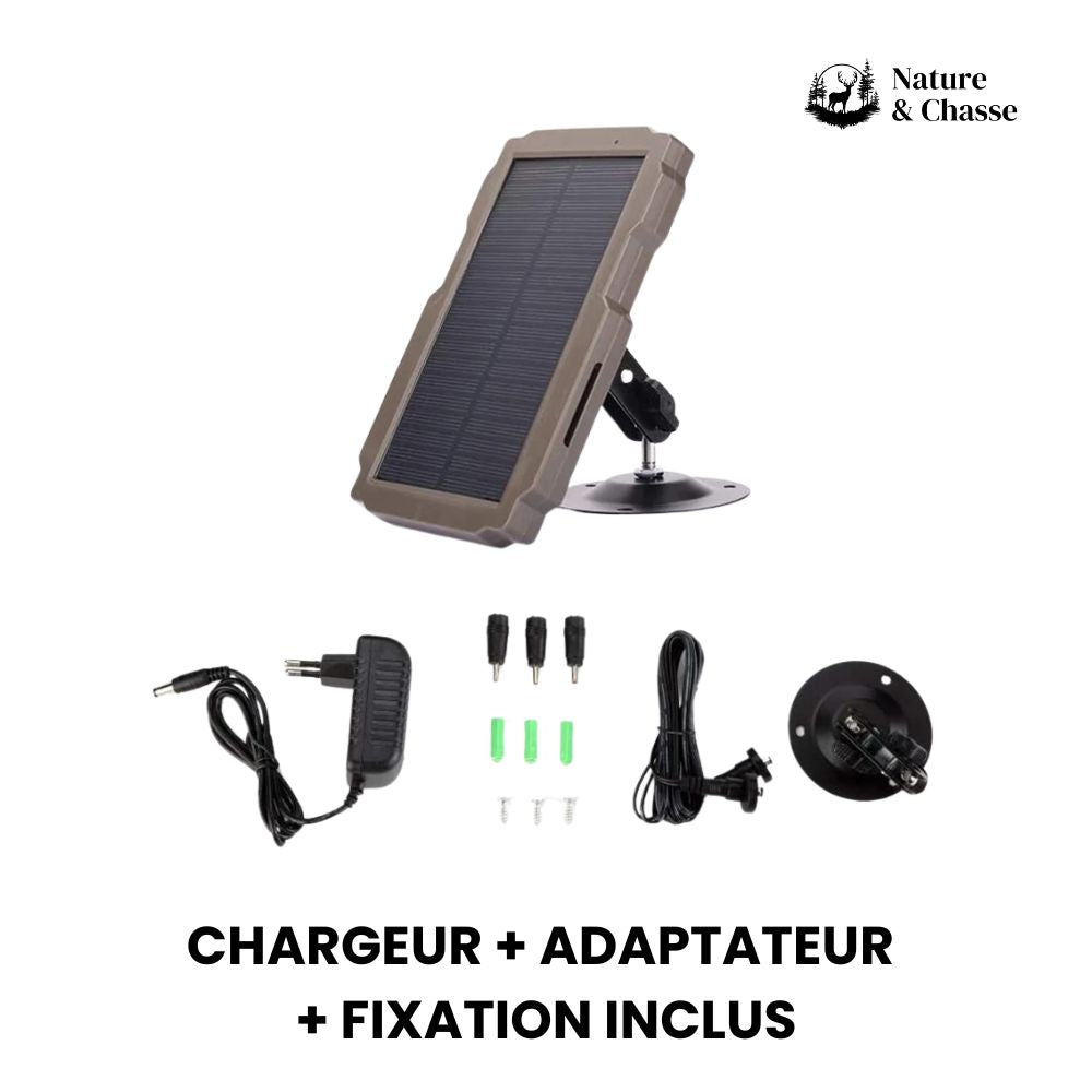 Solarpanel-Set für Wildkameras – Ansicht 3