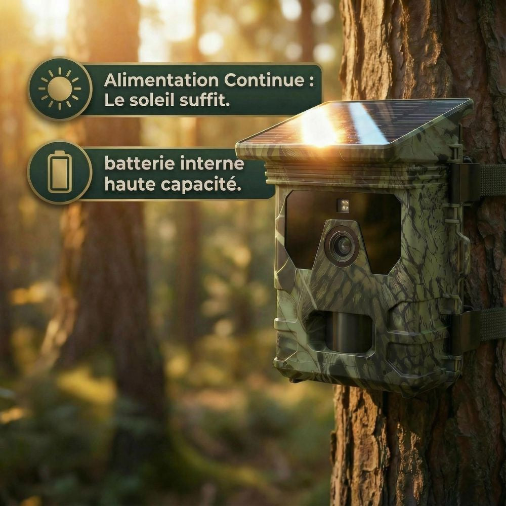 Solar-Wildkamera mit Display – Ansicht 2