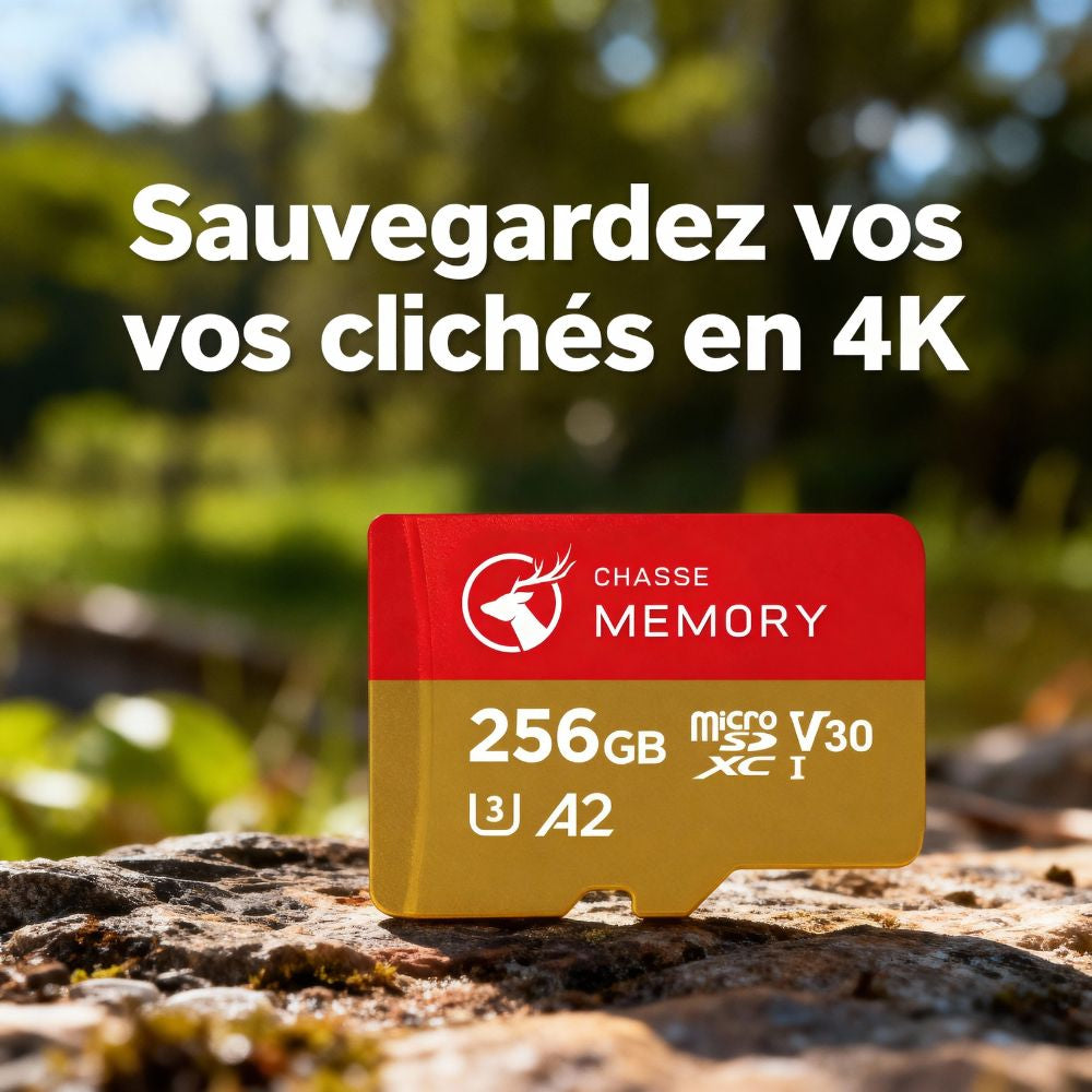 Ultraschnelle microSD-Karte für 4K-Wildkameras – Ansicht 3