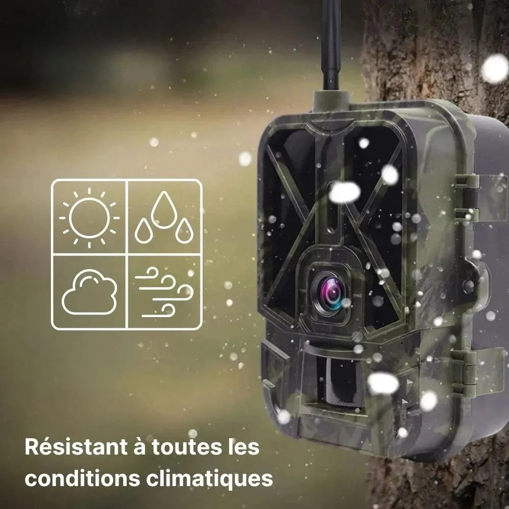 Wildkamera 4G Pro mit Display und Lithium-Akku – Ansicht 4