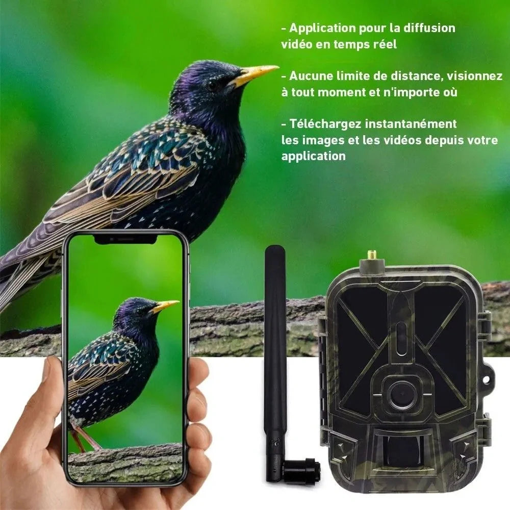 Wildkamera 4G Pro mit Display und Lithium-Akku – Ansicht 5