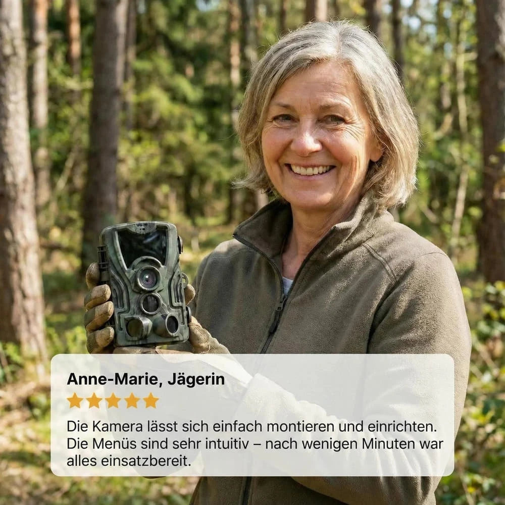 Nacht-Wildkamera mit Display – Ansicht 13