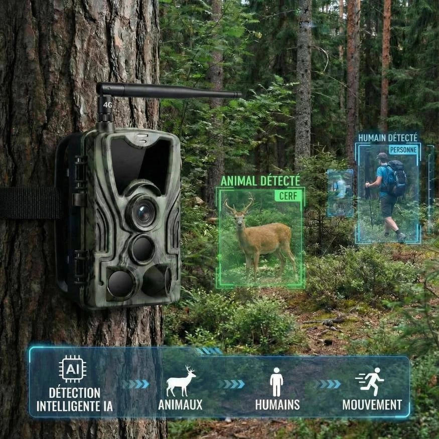 Wildkamera 4G+ 4K mit Display – Ansicht 8